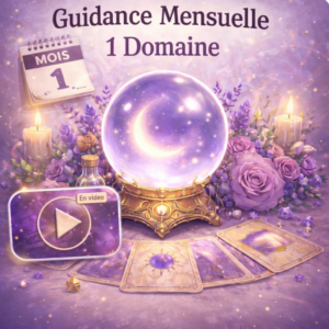 Guidance mensuelle Vidéo – 1 domaine