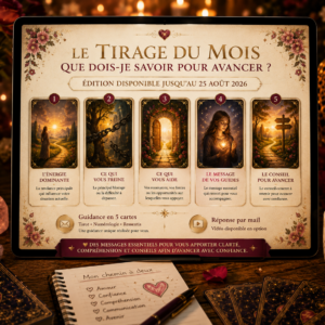 Le Tirage du Mois – Que dois-je savoir pour avancer ?