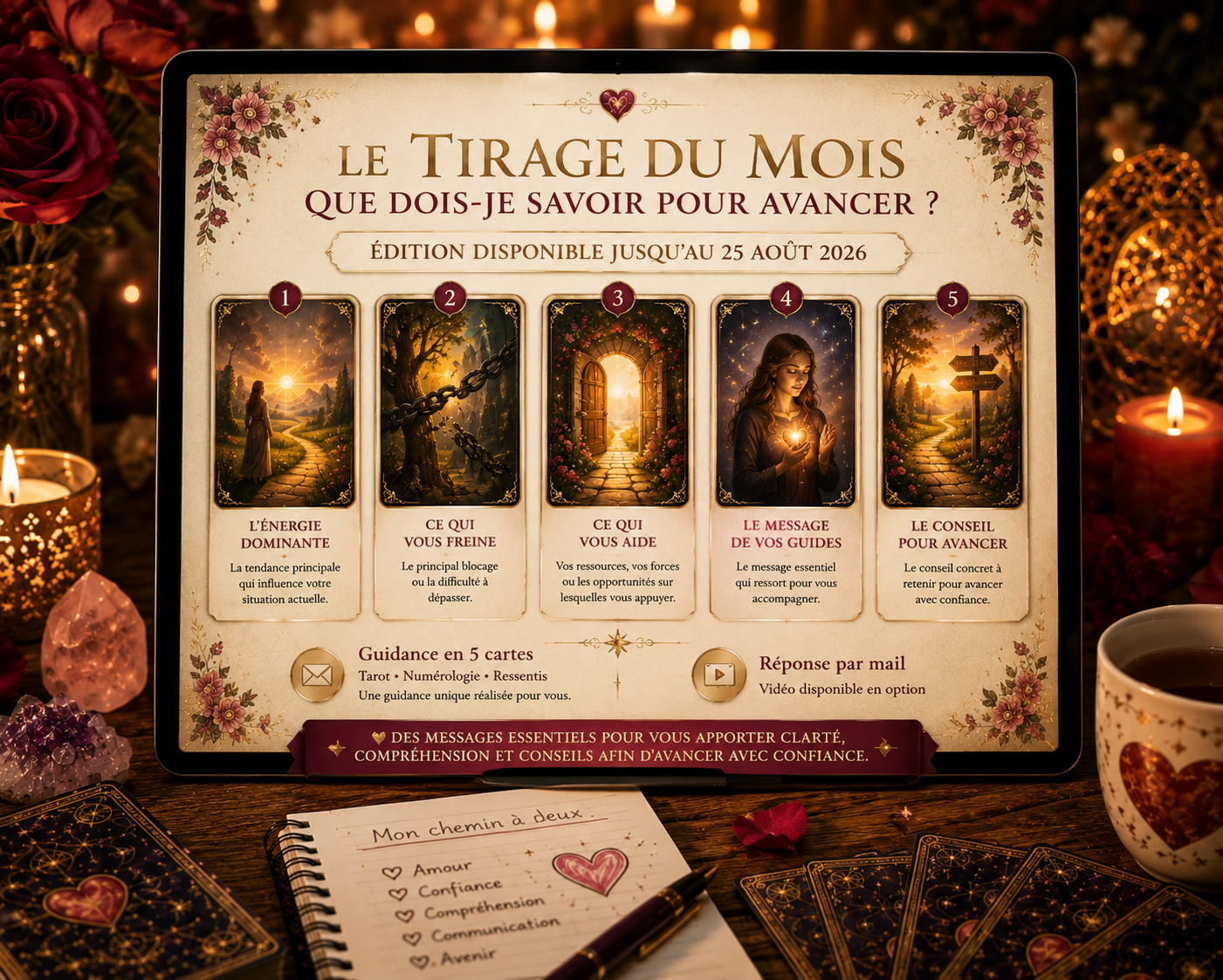 Le Tirage du Mois – Que dois-je savoir pour avancer ?